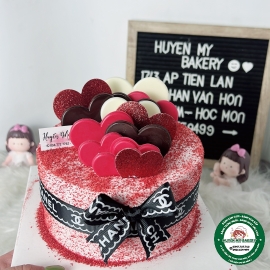 Bánh Kem trang trí red 01