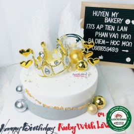Bánh Kem Vương Miện cánh thiên thần 031