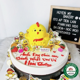 Bánh Kem Con Gà Cho Bé