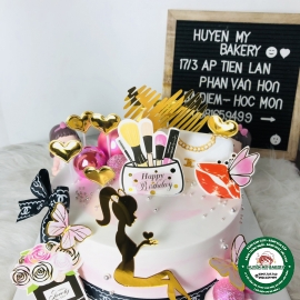 Bánh Kem Set  Thiếu Nữ sang chảnh