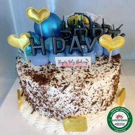 Bánh chữ Happy birthday 01