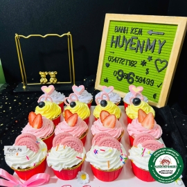 Set Ly kem cupcake 