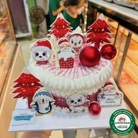 Bánh Kem Noel 08