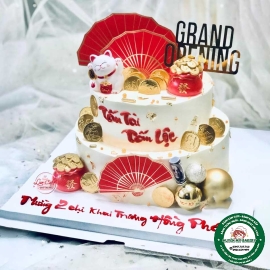 Bánh Kem Chúc mừng khai trương- Tân Gia 032