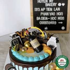 Bánh Kem Chai Rượu 053