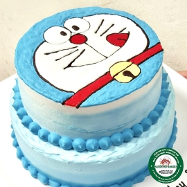 BÁNH SINH NHẬT HAI TẦNG HÌNH DOREMON