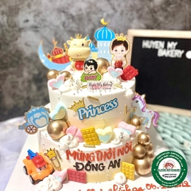 BÁNH SINH NHẬT HAI TẦNG MỪNG THÔI NÔI