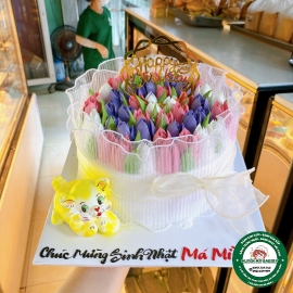 bánh kem hoa 24