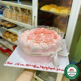bánh kem bó hoa 011