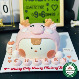 mẫu rồng bé gái đầy tháng 
