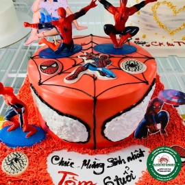 BÁNH KEM HÌNH NGƯỜI NHỆN SPIDER MAN