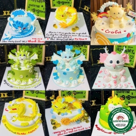 Bánh kem con rồng các mẫu đẹp