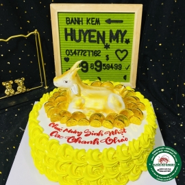 Bánh kem con dê 01