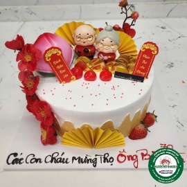 Bánh Kem Mừng Thọ Ông Bà 003