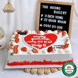 Bánh kem chữ nhật tháng công ty 008