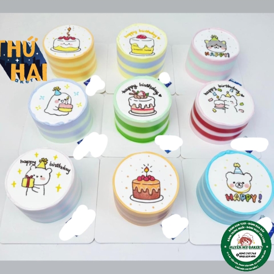 Bánh Kem Mi NI Hàn Quốc