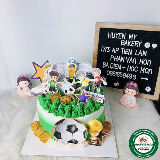 Bánh Kem bóng đá cho bé 023
