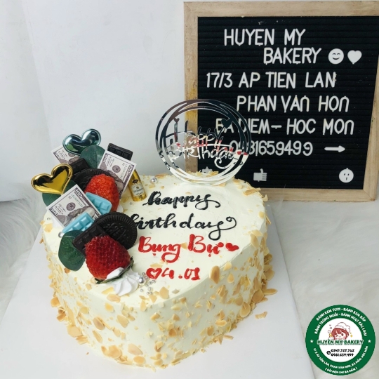 Bánh Kem Bắp trái Tim 003