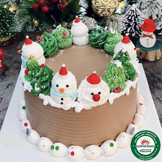 Bánh Kem Noel 14
