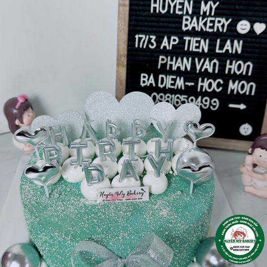 Bánh kem chữ happy birthday 126