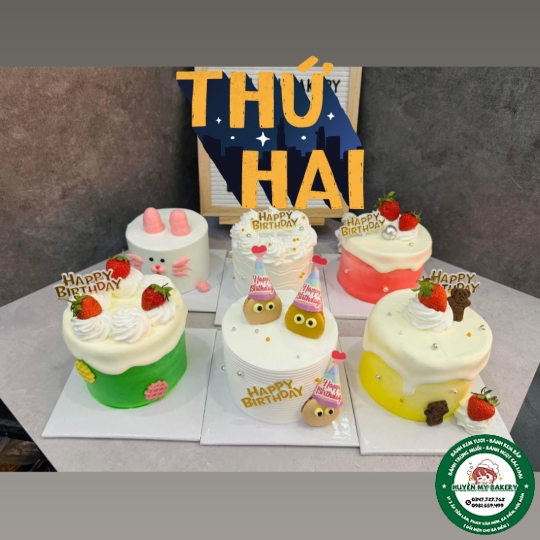Bánh Kem Mi NI Hàn Quốc