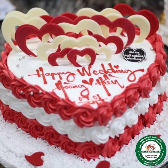 bánh kem kỉ niệm ngày cưới 1558