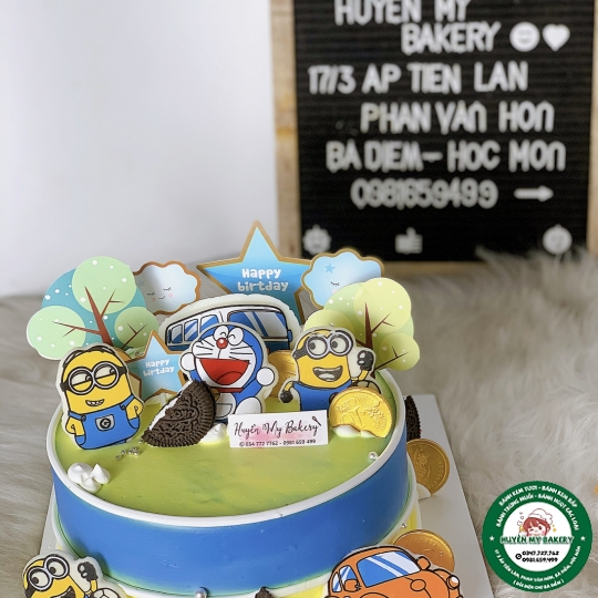 Bánh Kem Doremon Minion 030