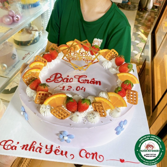 bánh kem trái cây 3
