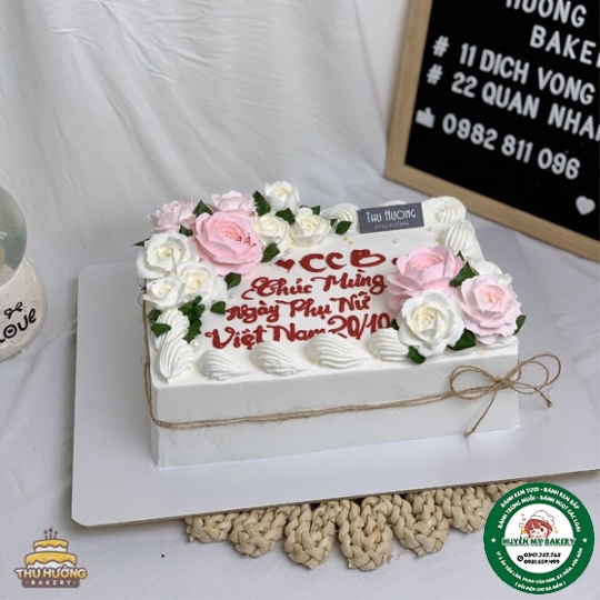 bánh kem vuông chữ nhật 04