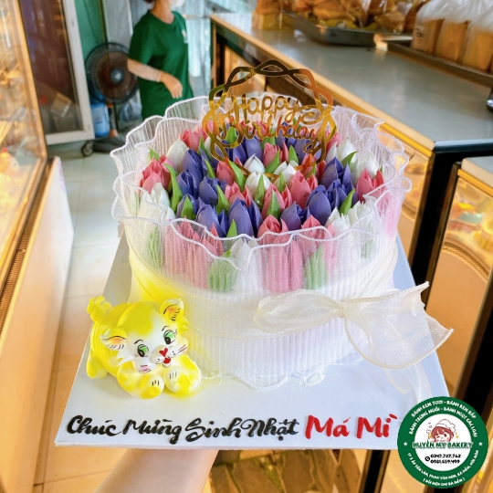 bánh kem hoa 24