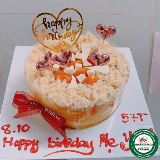 Bông Lan trứng muối sinh nhật 114