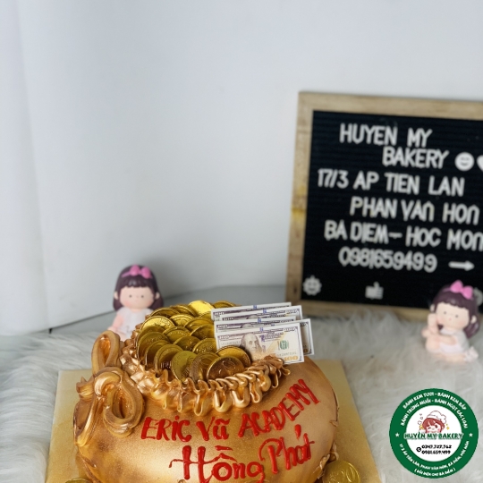 Bánh kem mừng khai trương 086