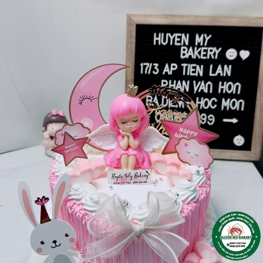 Bánh kem em bé hồng 201