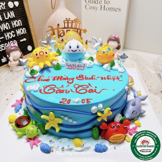 Bánh Kem Baby Shark 190