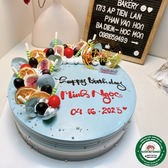 Bánh kem mẫu hoa quả 301