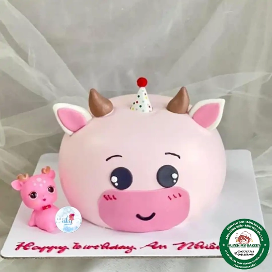 bk Đầu bé Trâu cute