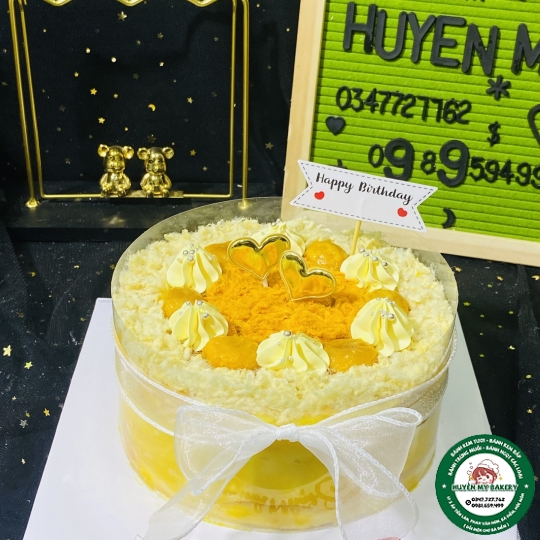 Bông Lan trứng muối đơn giản