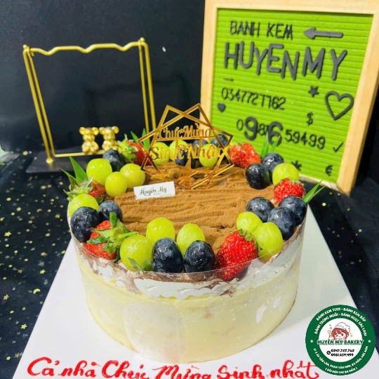 Bánh Kem tiramisu trái cây 03