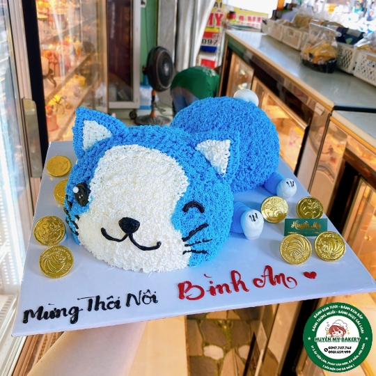BK mèo xanh