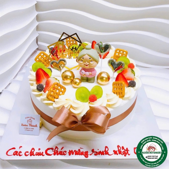 Bánh Kem mừng thọ Bà 002