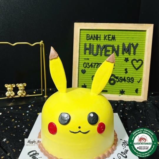 Bánh Kem Pikachu 