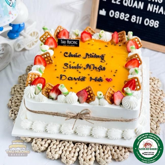 Bánh kem vuông chữ nhật 003