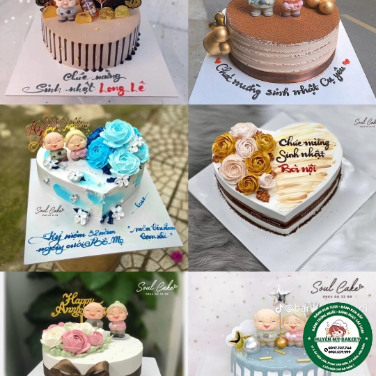 Bánh Kem Mừng Sinh Nhật Ông Bà 016