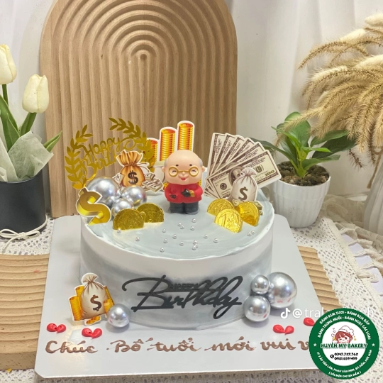 Bánh Kem Mừng Sinh Nhật Ông 011