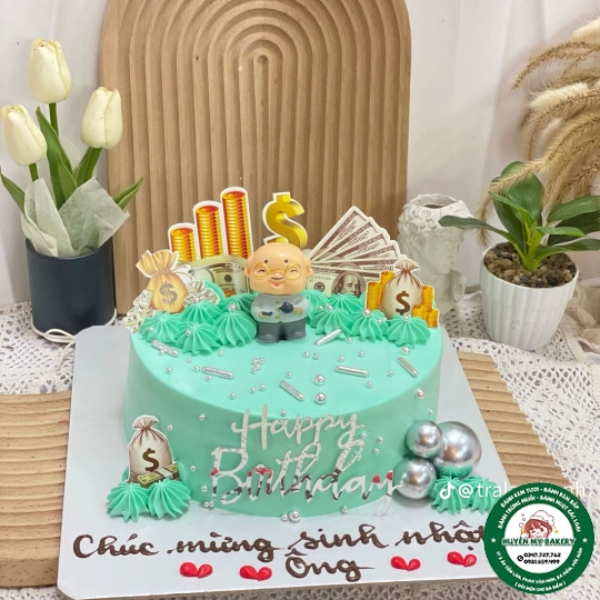 Bánh Kem Mừng Sinh Nhật Ông 009